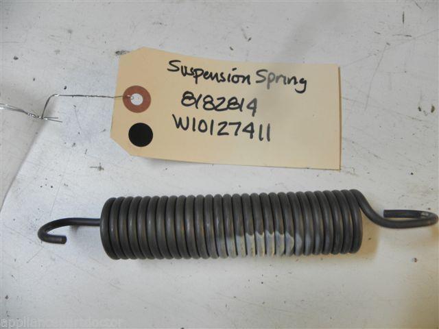 WHIRLPOOL WASHER W10127411 8182814 SUSPENSION SPRING USED PART ASSEMBLY WHIRLPOOL WASHER W10127411 8182814 SUSPENSION SPRING USED PART ASSEMBLY
